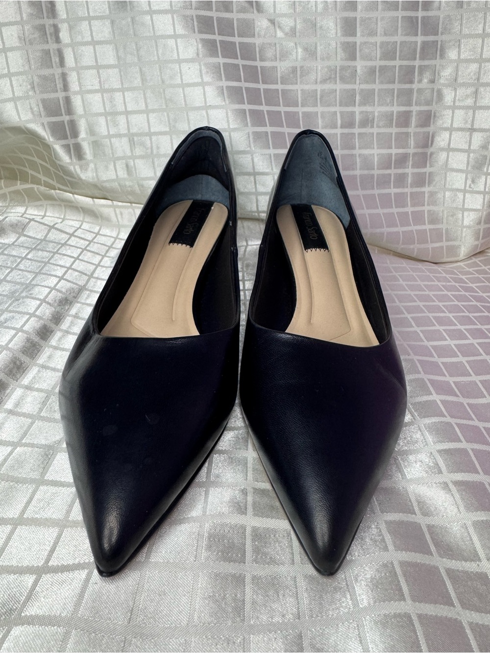 Franco Sarto Black Pointed-Toe